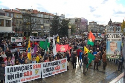 Manifestação em Braga Manifestação em Braga