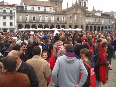 Concentração em Braga